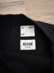 Eat Dust Clothing Black Cotton Mesh Oversized T-Shirt Men’s Medium