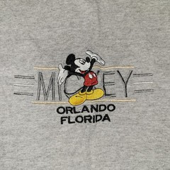 Jerry Leigh Mickey Mouse Orlando Florida T-Shirt Men’s Size XL Gray