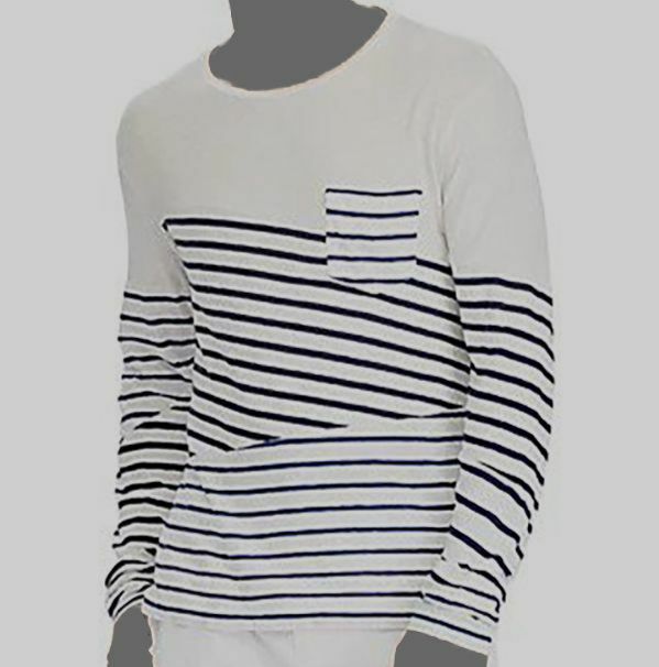 $130 Polo Ralph Lauren Men’s Long-Sleeve Round-Neck Pocket T-Shirt Tee Size XXL