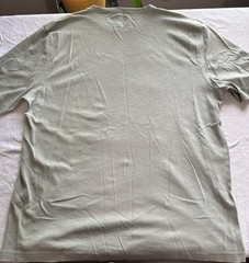Kirkland Signature Mens Pima Cotton Slub Tee 2XL Olive Shade Green Crew SS