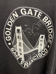 Vtg Single Stitch 80s San Francisco Tourism Screen Stars Crewneck Tshirt Large