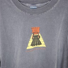 Heaven Has A Dock Shirt Mens XL Blue Adirondack Long Sleeve Christian