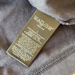 YEEZY YZY GAP H03 Tapestry Navy Long Sleeve Shirt SAMPLE NEW Unreleased L