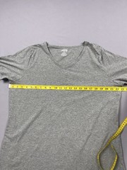 Duluth Shirt Mens 2XL Gray V Neck Short Sleeve Classic Work Wear Knit EUC
