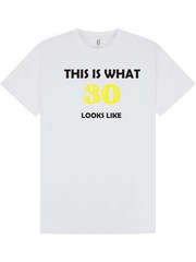 30th BIRTHDAY T-shirt Tee (This is what!!) Funny / Xmas / Holidays / BBQ / S-XXL