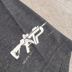 American Trigger Pullers Shirt Mens XL Gray Freedom Isn’t Free Flag Tee T-Shirt