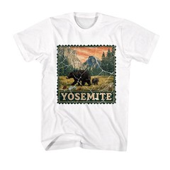 Yosemite National Park Shirt Half Dome Souvenir Shirt Stamp Outdoor Wildlife Tee