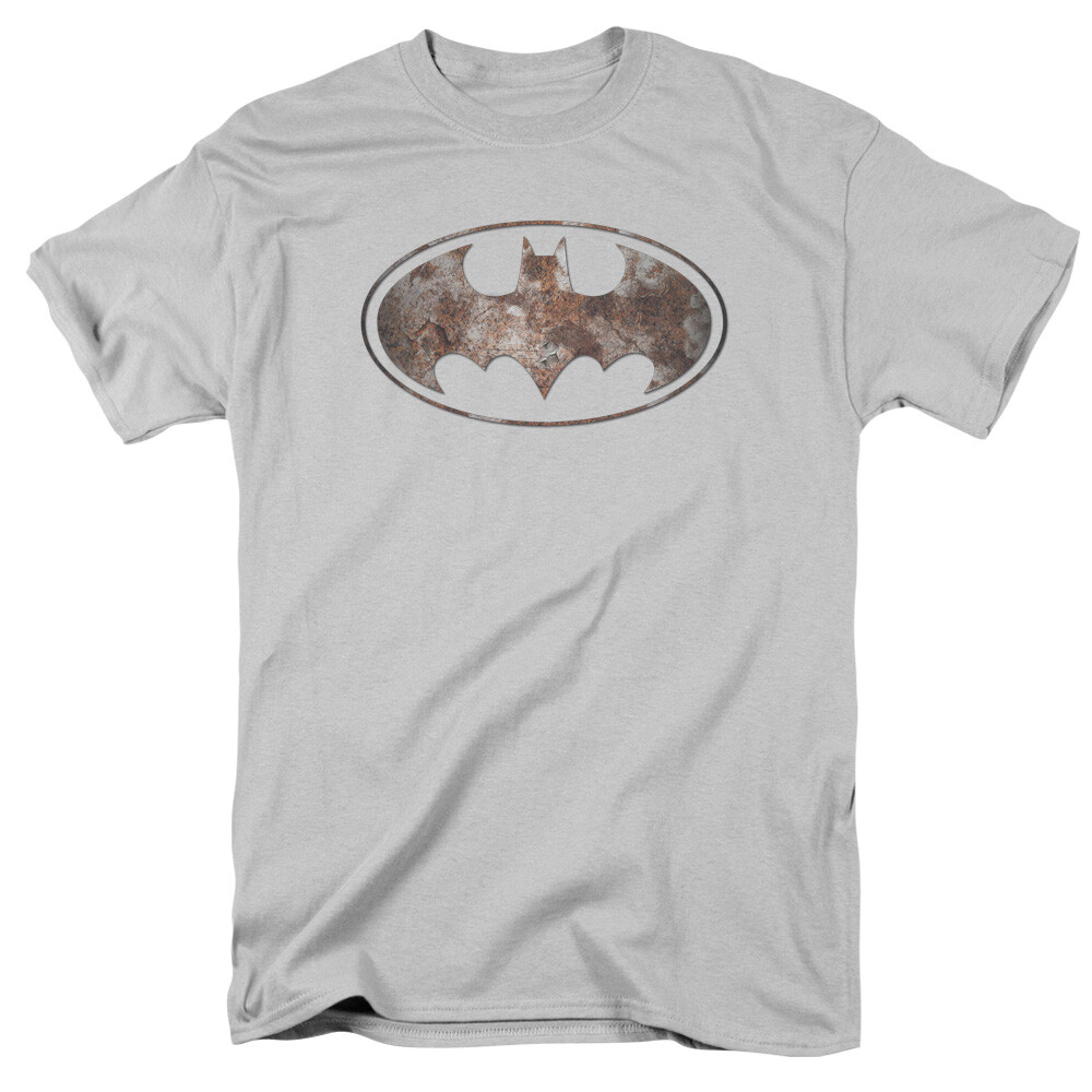 Batman “Heavy Rust Logo” T-Shirt – Adult, Child