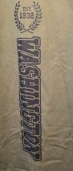 SUNA Washington Football Team 2XL Short Sleeve Veterans Day T-Shirt NFL Honoring