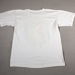 VINTAGE Parrot Shirt Mens Large White Birds Outdoors Casual Soft Cotton 1548