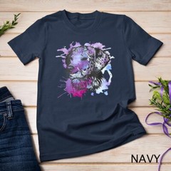 Golden Retriever Vintage Watercolor Dog Portrait Women Mom Unisex T-shirt