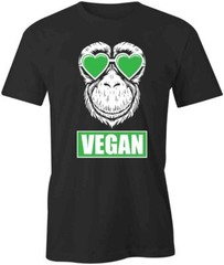 VEGAN TShirt Tee Short-Sleeved Cotton CLOTHING S1BSA257
