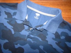 LACOSTE + OLD NAVY ~ Men’s L ~ Lot of 2! Camouflage Polo & Cottton T-Shirt c44