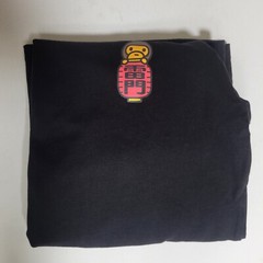 NWOT Baby Milo Store Tshirt By A Bathing Ape BAPE Black Sz M Back Pagoda Graphic