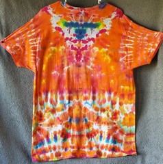 HANES SIZE X-LARGE 100% Cotton Tye Dyed Shirt Pre-washed WON’T FADE VERY SOFT