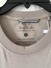 Porter & Ash Mens Small Performance T-Shirt Stretch Soft Comfort Essentials
