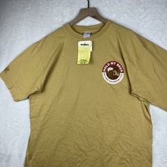 Crazy Shirts Beer Dyed T Shirt Men’s XL Tan Spread Some Cheer Grab Me A Beer NWT