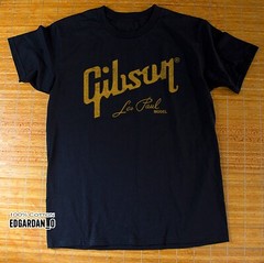Gibson Les Paul Model Logo Black Unisex T-shirt S-5XL Free Shipping