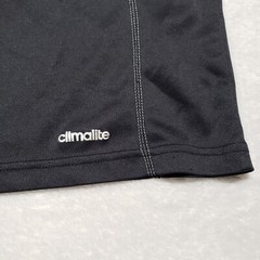 Adidas Climalite Performance Tee Mens L Large Black Graphic Logo T Shirt
