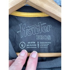Howler Brothers T Shirt Mens Large Gray Los Hermanos Howler Surf Pocket Graphic