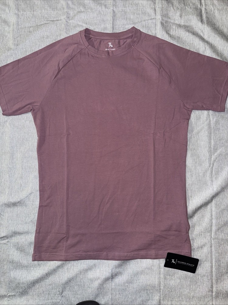 Athletic Fit T-shirt In Dusty Lilac-Large -Brand- Tailored Athlete