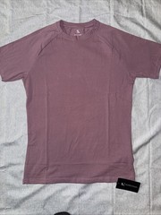 Athletic Fit T-shirt In Dusty Lilac-Large -Brand- Tailored Athlete