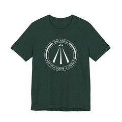 Awen Symbol Graphic with Mind Body Spirit Text T-Shirt | Celtic Unisex Tee
