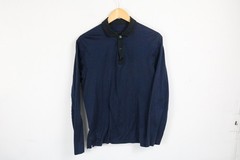 Marc-by-Marc-Jacobs Polo Shirt | Vintage Contrast Collar Long Sleeve Polo | Clas