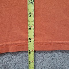 Vintage Polo Ralph Lauren Fishing Tackle Sz 2XL Mens Orange T-Shirt Rods Reels