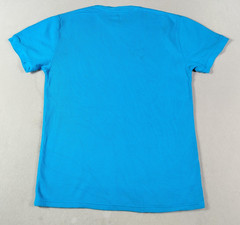 Polo Ralph Lauren Shirt Mens Medium Blue Waffle Knit Pony Logo Preppy Minimalist