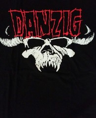FREE Same Day Shipping Classic DANZIG Skull Logo Shirt Size MEDIUM