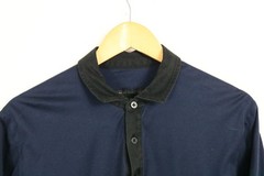 Marc-by-Marc-Jacobs Polo Shirt | Vintage Contrast Collar Long Sleeve Polo | Clas