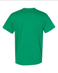 Hanes 5170 5XL EcoSmart Crewneck Short Sleeve Tee Pit to Pit 31″ Kelly Green