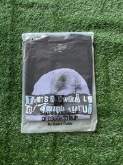 That’s A Awful Lot of Cough Syrup Black Long Sleeve T-Shirt Size Medium NWT