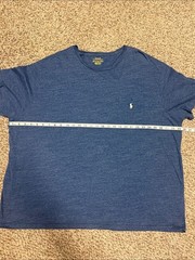 Polo Ralph Lauren Classic Fit Pocket T-Shirt Men’s 3XB 3X Big Blue Heather