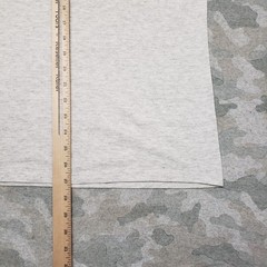 Jerzees Shirt Mens XL Gray Short Sleeve