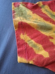 Vintage Grateful Dread Bob Marley T-Shirt Sz L Tie Dye Band Music RARE 89’