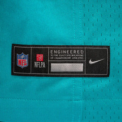 NIKE Miami Dolphins Tyreek Hill Alternate Game Jersey Aqua Men’s Size LARGE