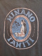 Hinano Tahiti Surfriding Black XL Tshirt