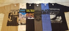 SALE 6 Music T shirts S size B Sabbath D Purple Soul Train Body Count ZM28