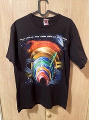 VTG National Air and Space Museum Double Sided Graphic Shirt – Mens Medium