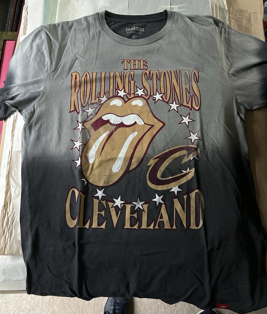 ROLLING STONES CLEVELAND CAVALIERS SHIRT