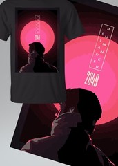 NEW Blade Runner 2049 Movie Film Sci fi BLACK T-shirt Tyrell Corp SHIP FAST