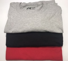 Russell Athletic Big Men’s T-Shirt, Cotton, 3XL(54-56), Red, Black or Gray