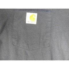 Carhartt Force Mens XL Relaxed Fit Pocket T-Shirt Navy Blue Short Sleeve Work Te
