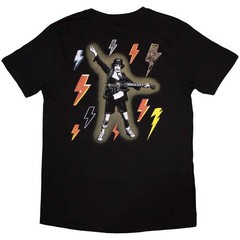 AC/DC Bolt Array Official Tee T-Shirt Mens Unisex