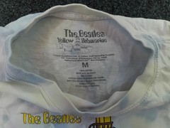 The Beatles Yellow Submarine T-Shirt Tie Dye Blue Size XS Album and AnimatedFilm