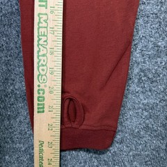 KUHL Wildfibre Shirt Mens Large Red Organic Cotton Zipper Pocket Outdoor Hiking