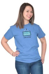 Life is Crap Halloween Costume Sarcastic Womens or Mens Crewneck T Shirt Tee