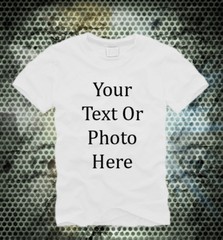 Custom Shirt – YOUR PERSONALIZED PHOTO OR TEXT DESIGN